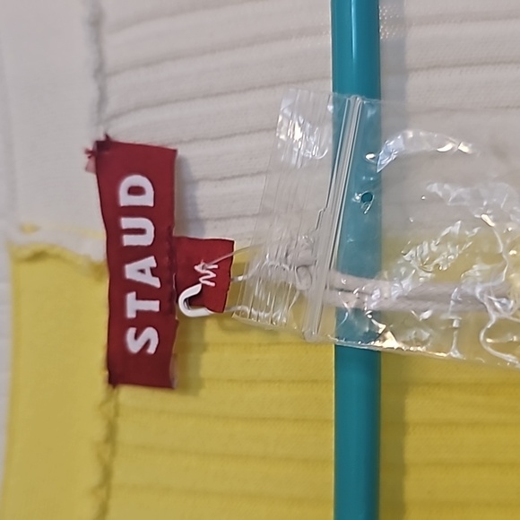 STAUD Shoko Sweater Dress NWT Size M - Picture 3 of 8